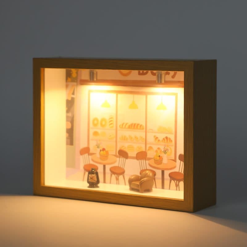 Caja de Luz LED Escena 3D